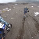Mountain Biker on cotopaxi